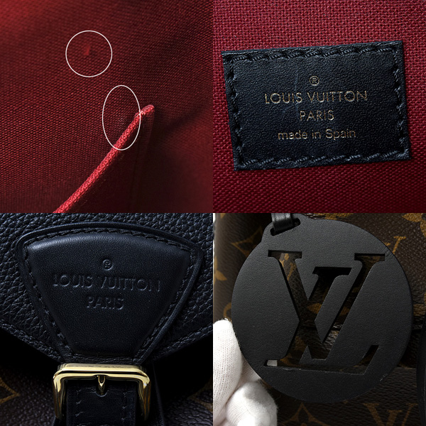 ルイヴィトン バッグ レディース モンスリNM PM バックパック リュック モノグラム Louis Vuitton M45515 中古