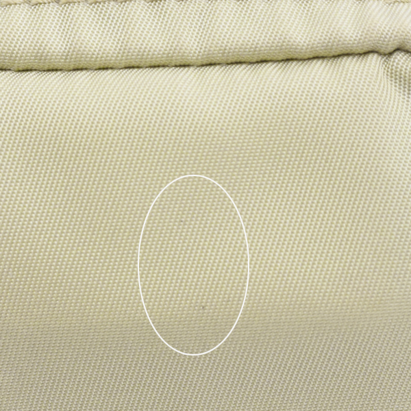 プラダ バッグ メンズ レディース ポーチ テスート ヴェラミニポーチ 三角ロゴ ナイロン ベージュ PRADA 1NA339 中古