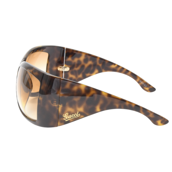 グッチ サングラス レディース アイウェア べっ甲 グラデーション ブラウン GUCCI 2691/S 中古