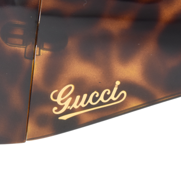 グッチ サングラス レディース アイウェア べっ甲 グラデーション ブラウン GUCCI 2691/S 中古