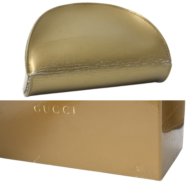 グッチ サングラス レディース アイウェア べっ甲 グラデーション ブラウン GUCCI 2691/S 中古