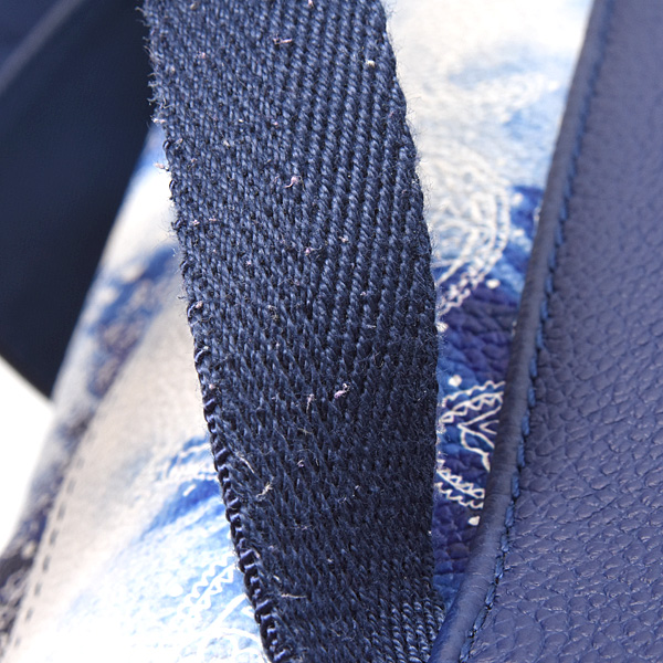 ルイヴィトン バッグ メンズ モノグラムバンダナ クリストファーMM バックパック リュック ブルー Louis Vuitton M20554 中古