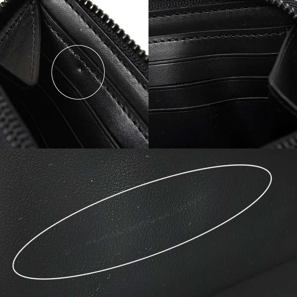 ルイヴィトン 財布 メンズ ジッピーウォレット ホリゾンタル 長財布 モノグラム ミッドナイト Louis Vuitton M28048 中古