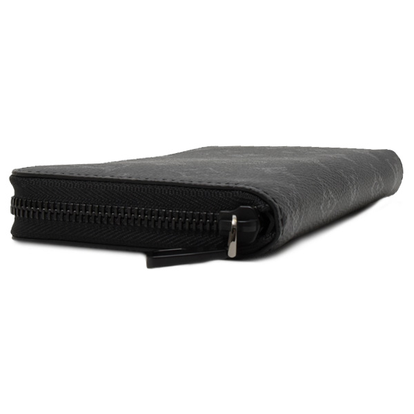 ルイヴィトン 財布 メンズ ジッピーウォレット ホリゾンタル 長財布 モノグラム ミッドナイト Louis Vuitton M28048 中古