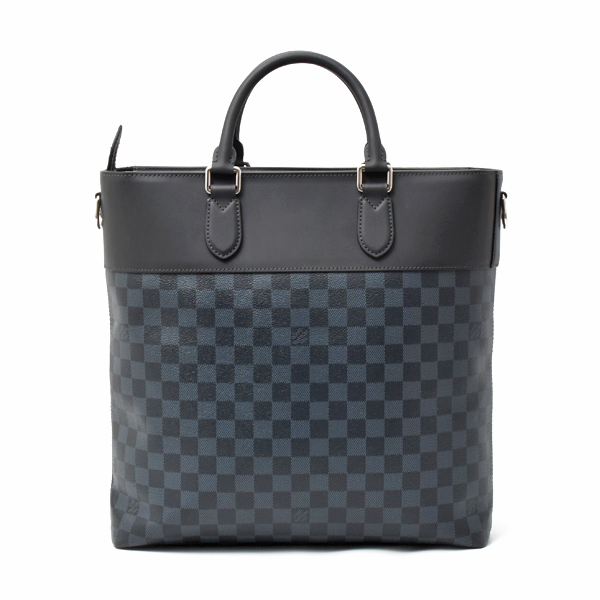 ルイヴィトン バッグ メンズ ダミエコバルト ニューポートトート ハンドバッグ ショルダーバッグ 2WAY Louis Vuitton N41588 中古