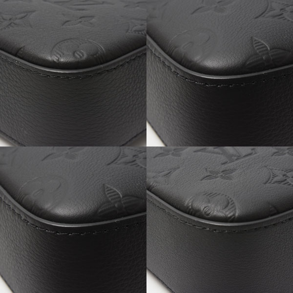 ルイヴィトン バッグ メンズ トリオ メッセンジャー モノグラムシャドウ カーフレザー ノワール Louis Vuitton M46602 未使用展示品