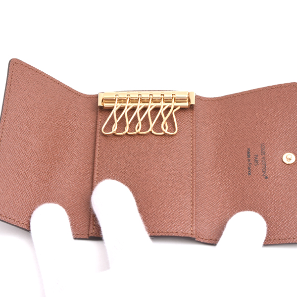 ルイヴィトン キーケース ユニセックス モノグラム ミュルティクレ6 6連キーケース Louis Vuitton M62630 未使用展示品