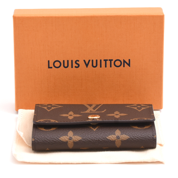 ルイヴィトン キーケース ユニセックス モノグラム ミュルティクレ6 6連キーケース Louis Vuitton M62630 未使用展示品