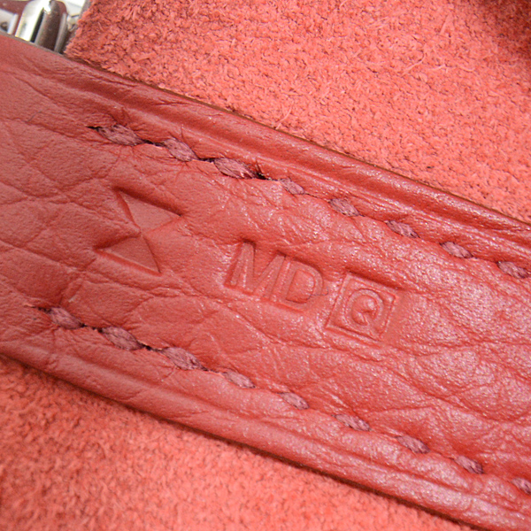 エルメス バッグ レディース ピコタンロックPM □Q刻 ハンドバッグ トリヨンクレマンス レッド系 HERMES 中古