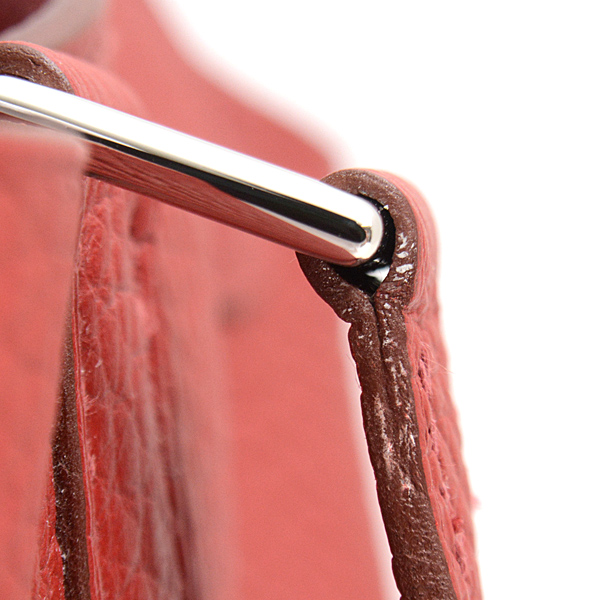 エルメス バッグ レディース ピコタンロックPM □Q刻 ハンドバッグ トリヨンクレマンス レッド系 HERMES 中古