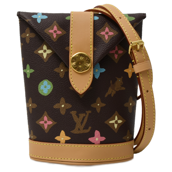 ルイヴィトン バッグ レディース エンベロップポーチ ショルダーバッグ ポシェット モノグラムクラギー チョコレート Louis Vuitton M83344 中古