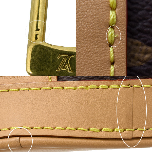 ルイヴィトン バッグ レディース エンベロップポーチ ショルダーバッグ ポシェット モノグラムクラギー チョコレート Louis Vuitton M83344 中古