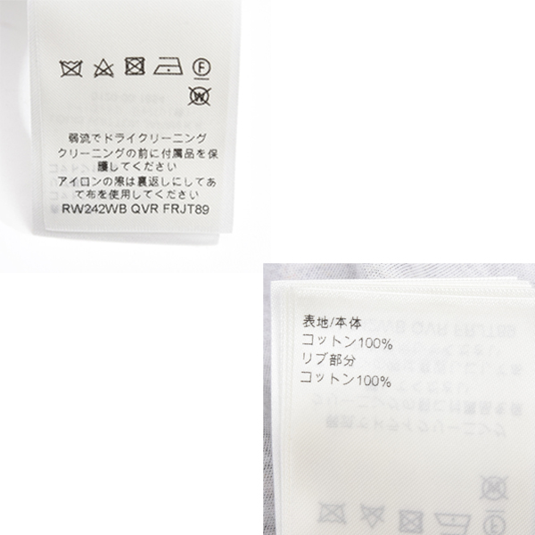 ルイヴィトン 半袖Tシャツ レディース チェーン トランク Mサイズ 25SS ブラウン コットン Louis Vuitton 未使用展示品