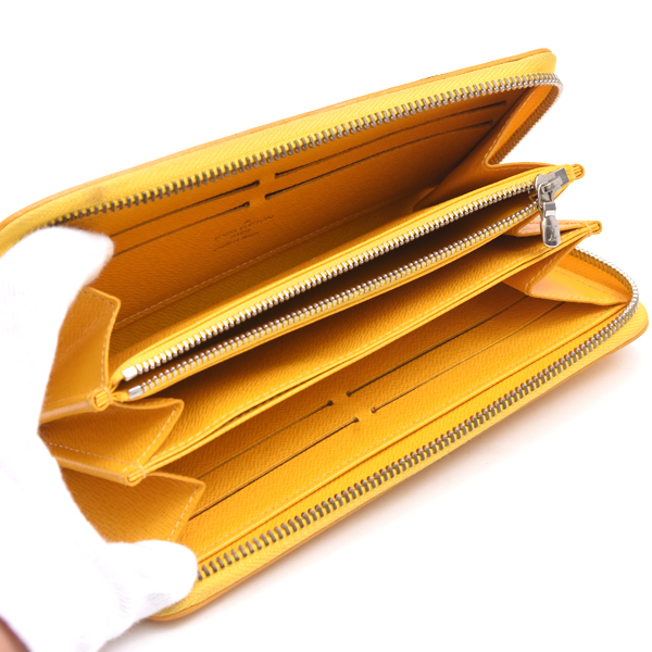 ルイヴィトン 財布 レディース エピ ジッピーウォレット ラウンドファスナー長財布 シトロン Louis Vuitton M60309 中古