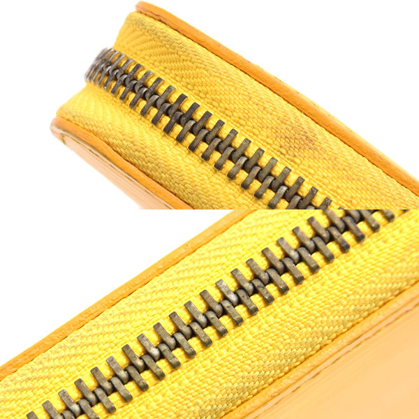 ルイヴィトン 財布 レディース エピ ジッピーウォレット ラウンドファスナー長財布 シトロン Louis Vuitton M60309 中古