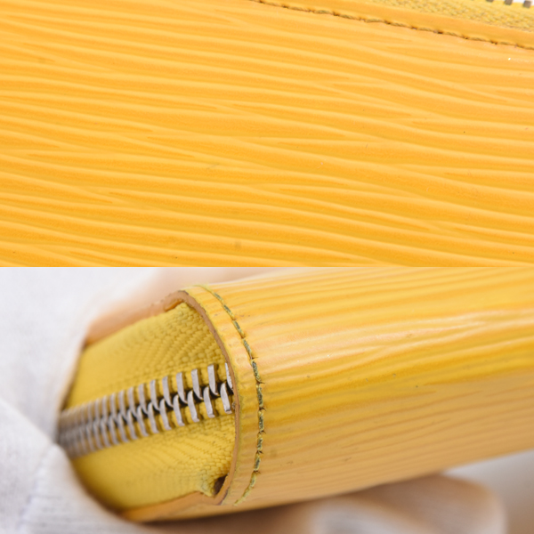 ルイヴィトン 財布 レディース エピ ジッピーウォレット ラウンドファスナー長財布 シトロン Louis Vuitton M60309 中古