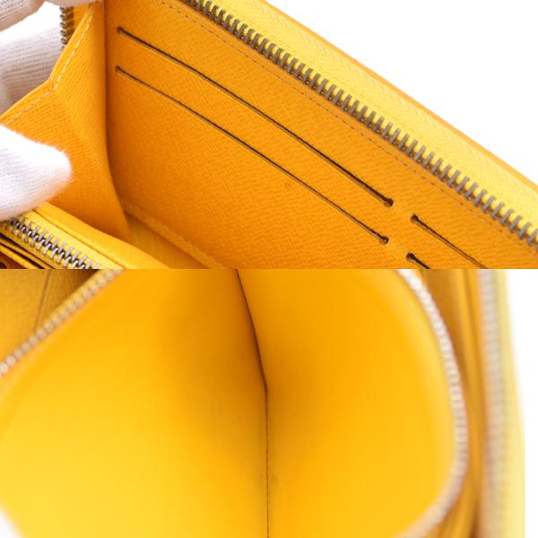 ルイヴィトン 財布 レディース エピ ジッピーウォレット ラウンドファスナー長財布 シトロン Louis Vuitton M60309 中古