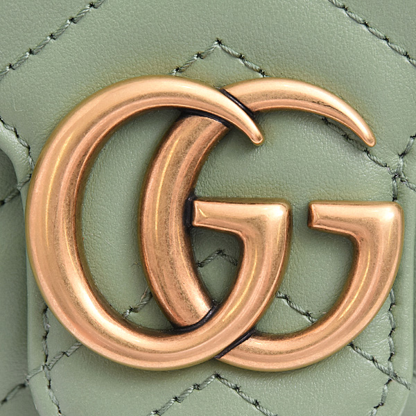 グッチ バッグ レディース GGマーモント ミニ ショルダーバッグ 2WAY カーフ GUCCI 476433 未使用展示品