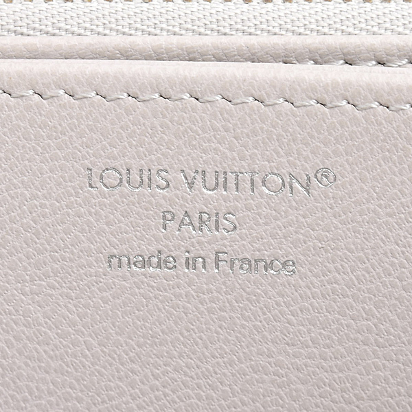 ルイヴィトン 財布 レディース クッサン ジッピーウォレット 長財布 ラムレザー 日本限定 グレー系 Louis Vuitton M13700 中古