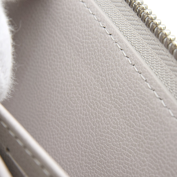 ルイヴィトン 財布 レディース クッサン ジッピーウォレット 長財布 ラムレザー 日本限定 グレー系 Louis Vuitton M13700 中古