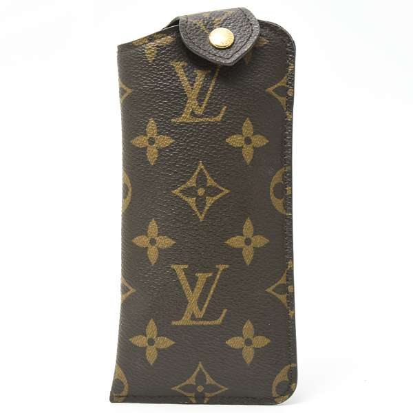 ルイヴィトン ブランド小物 メンズ レディース エテュイ リュネットPM メガネケース モノグラム Louis Vuitton M66545 中古