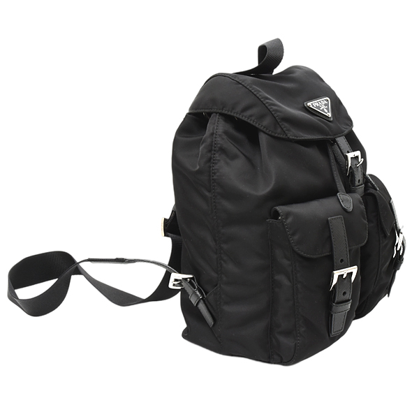 プラダ バッグ レディース Re-Nylon バックパック リュック ナイロン NURO PRADA 1BZ677 中古