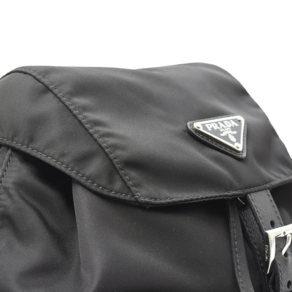 プラダ バッグ レディース Re-Nylon バックパック リュック ナイロン NURO PRADA 1BZ677 中古