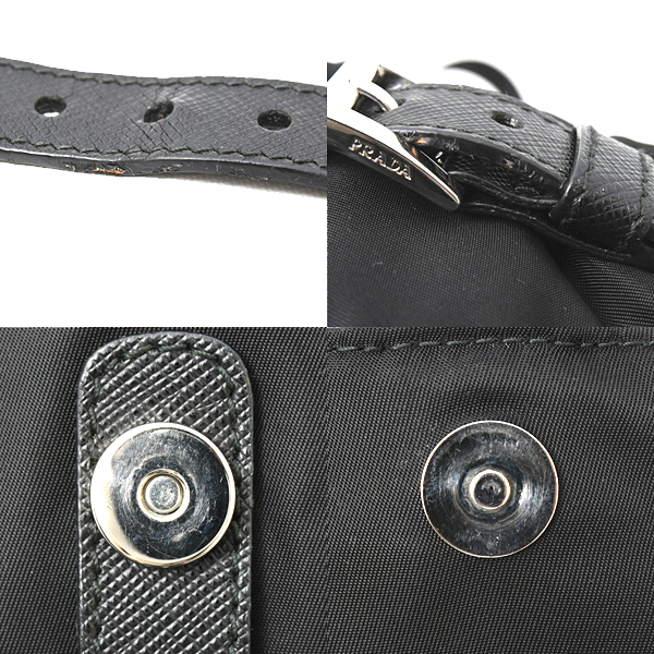 プラダ バッグ レディース Re-Nylon バックパック リュック ナイロン NURO PRADA 1BZ677 中古