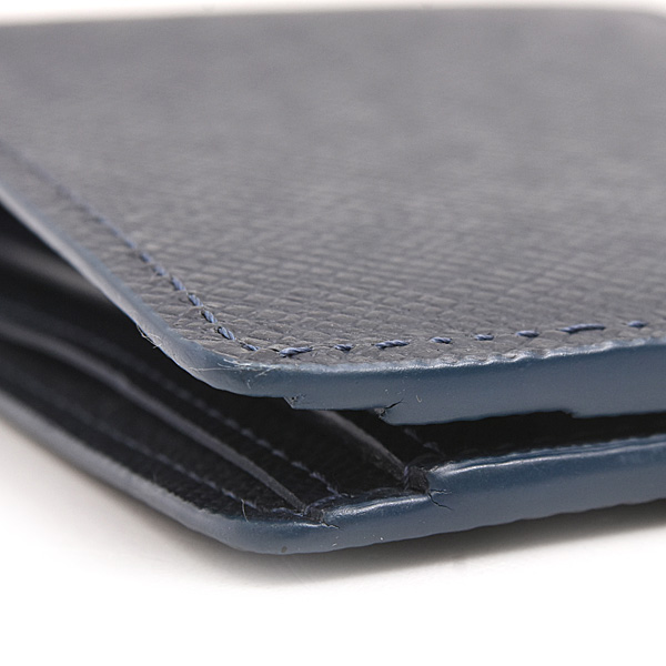 ルイヴィトン 財布 メンズ タイガ ポルトフォイユ ミュルティプル 二つ折り札入れ ブルーマリーヌ Louis Vuitton M30530 中古