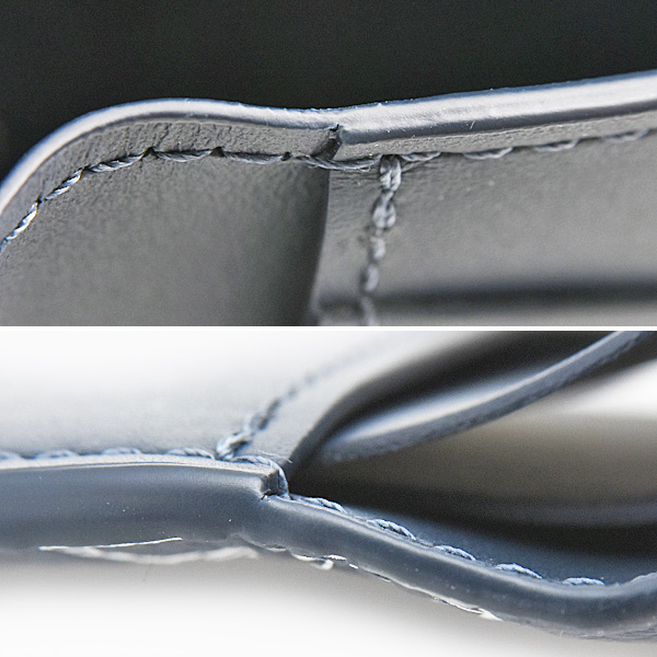 ルイヴィトン 財布 メンズ モノグラムシャドウ ポルトフォイユミュルティプル 二つ折り カーフ ネイビーブルー Louis Vuitton M83379 中古