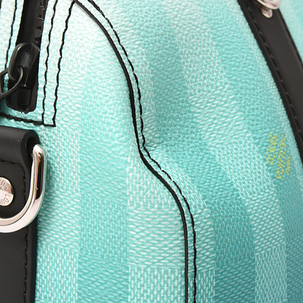 ルイヴィトン バッグ メンズ ダミエストライプ シティ キーポル ショルダーバッグ ブルー Louis Vuitton M59921 中古