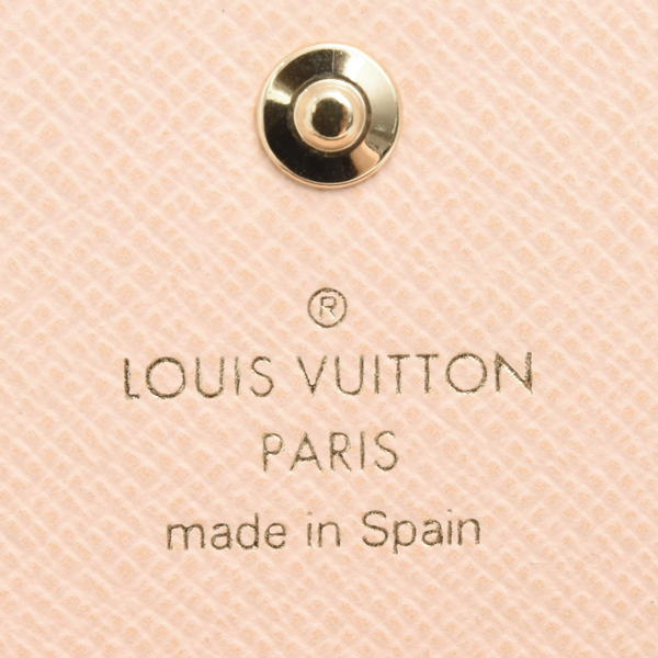 ルイヴィトン 財布 レディース モノグラム ポルトモネ ロザリ 折り財布 ピンクオパール Louis Vuitton M83600 中古