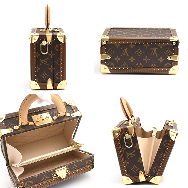 ルイヴィトン バッグ レディース モノグラム プティットヴァリーズ トランク 2WAYハンドバッグ Louis Vuitton M20468 中古