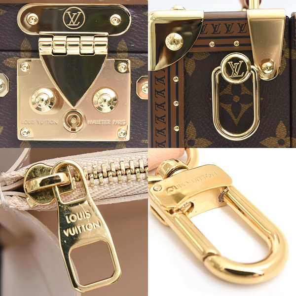 ルイヴィトン バッグ レディース モノグラム プティットヴァリーズ トランク 2WAYハンドバッグ Louis Vuitton M20468 中古