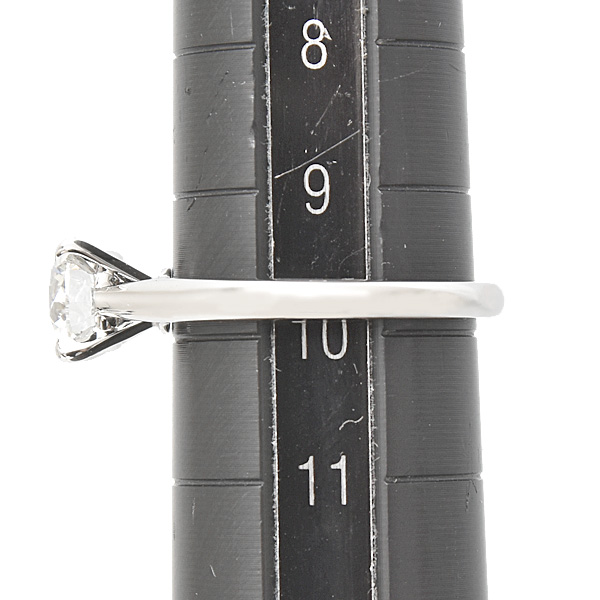 カルティエ 指輪 レディース ソリテール ダイヤモンド リング 立爪 D1.16ct G-VVS1-EX 50号 プラチナ Cartier PT950 中古