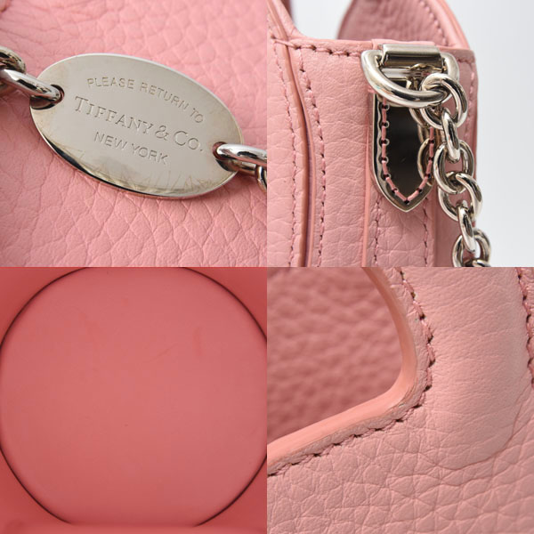 ティファニー バッグ レディース リターントゥティファニー ミニクロスボディバッグ 日本限定 レザー ブラッシュピンク TIFFANY 72458478 中古