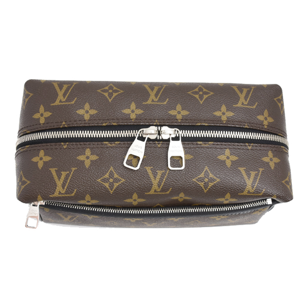 ルイヴィトン バッグ メンズ トゥルーストワレ モノグラムマカサー セカンドバッグ トラベルポーチ Louis Vuitton M40378 中古