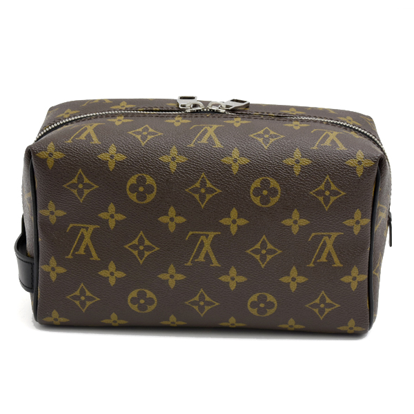 ルイヴィトン バッグ メンズ トゥルーストワレ モノグラムマカサー セカンドバッグ トラベルポーチ Louis Vuitton M40378 中古