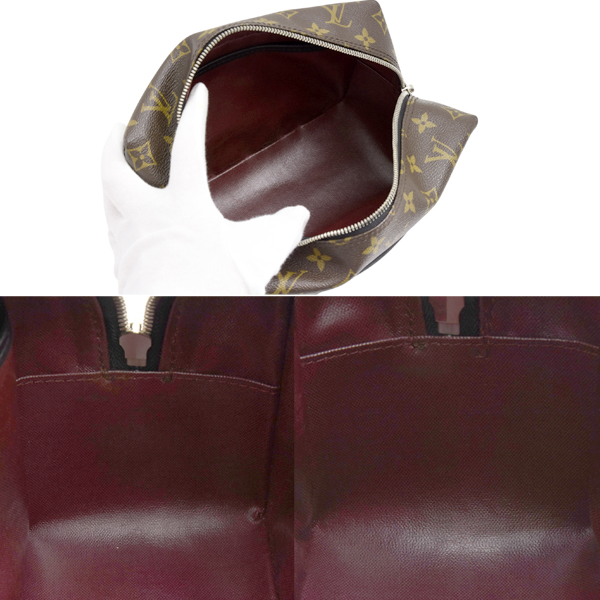ルイヴィトン バッグ メンズ トゥルーストワレ モノグラムマカサー セカンドバッグ トラベルポーチ Louis Vuitton M40378 中古