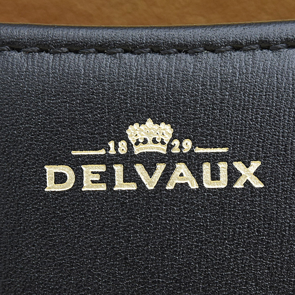 デルヴォー バッグ レディース ブリヨン ミニ ファイヤーワークス 2WAY ハンドバッグ レザー ブラック Delvaux 中古