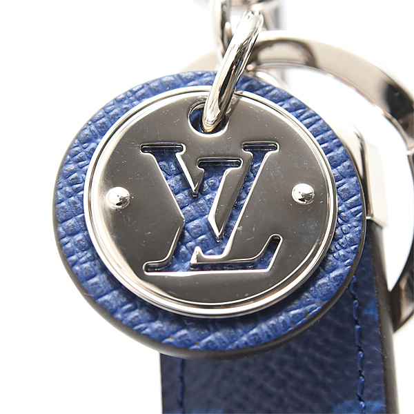ルイヴィトン キーホルダー メンズ ポルトクレ ネオLVクラブ タイガラマ コバルト Louis Vuitton M69324 中古