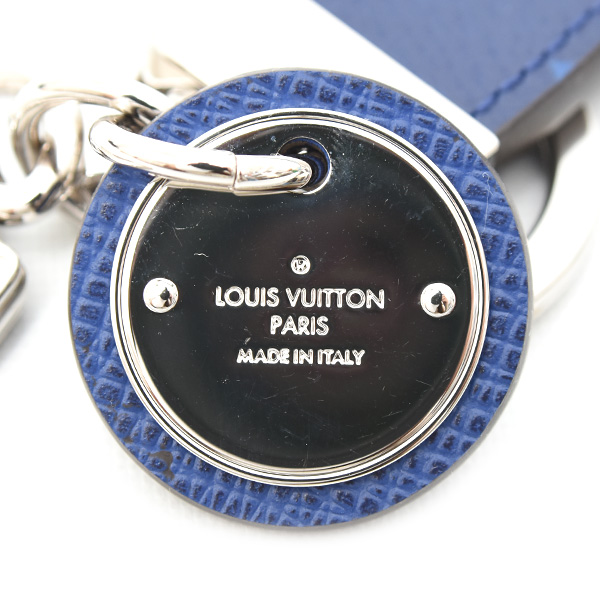 ルイヴィトン キーホルダー メンズ ポルトクレ ネオLVクラブ タイガラマ コバルト Louis Vuitton M69324 中古