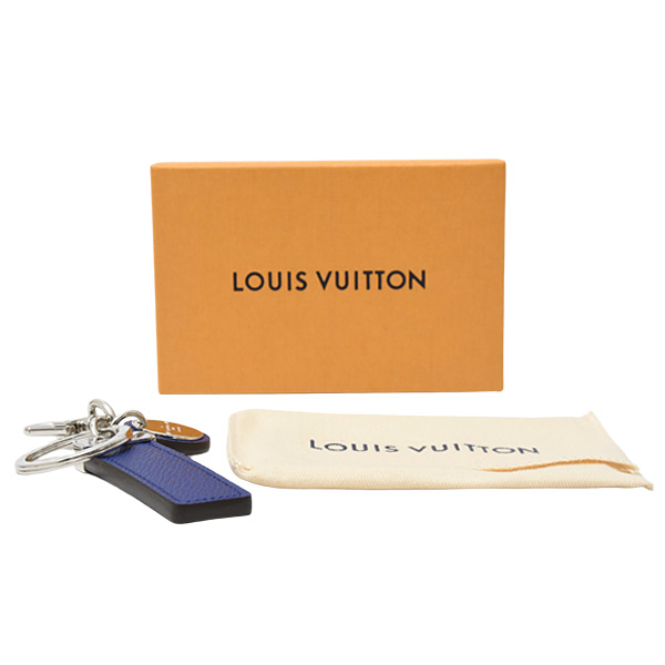 ルイヴィトン キーホルダー メンズ ポルトクレ ネオLVクラブ タイガラマ コバルト Louis Vuitton M69324 中古