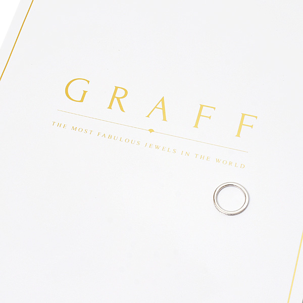 グラフ 指輪 レディース スレッド セット フルエタニティ リング ダイヤモンド D0.44ct 10号強 プラチナ GRAFF PT950 中古