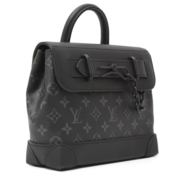 ルイヴィトン バッグ メンズ スティーマーPM モノグラムエクリプス ショルダーバッグ ハンドバッグ Louis Vuitton M46953 中古