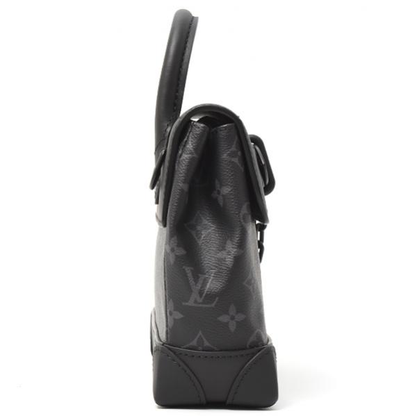ルイヴィトン バッグ メンズ スティーマーPM モノグラムエクリプス ショルダーバッグ ハンドバッグ Louis Vuitton M46953 中古