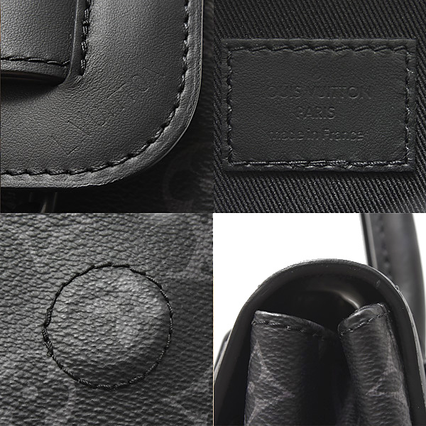 ルイヴィトン バッグ メンズ スティーマーPM モノグラムエクリプス ショルダーバッグ ハンドバッグ Louis Vuitton M46953 中古