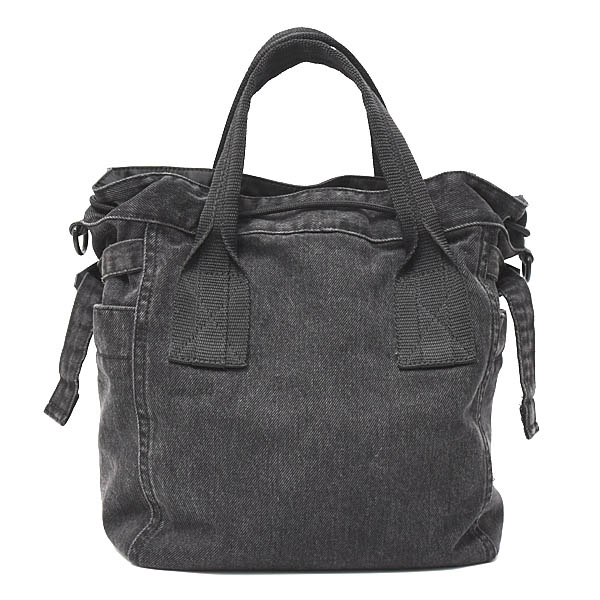 バレンシアガ バッグ レディース アーミー スモール 2WAYトート ショルダーバッグ デニム ブラック BALENCIAGA 644029 中古