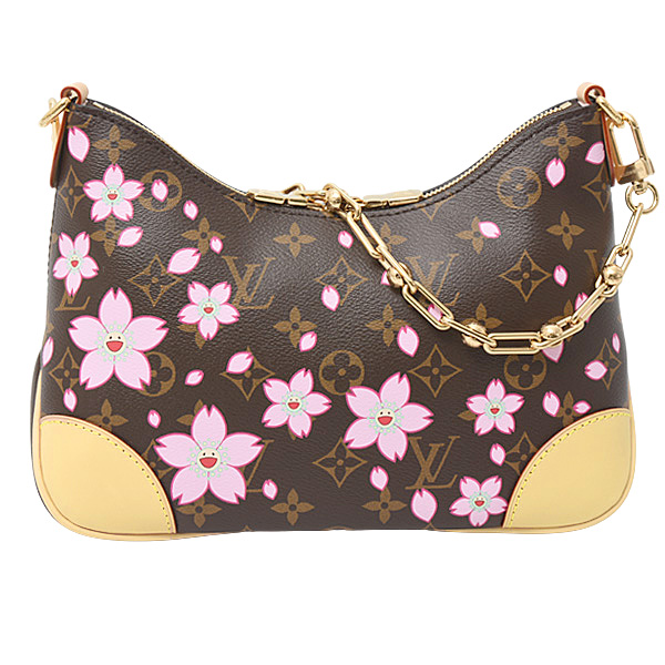ルイヴィトン バッグ レディース ブーローニュPM モノグラム LV×TM チェリーブロッサム サクラブラウン Louis Vuitton M13265 未使用展示品