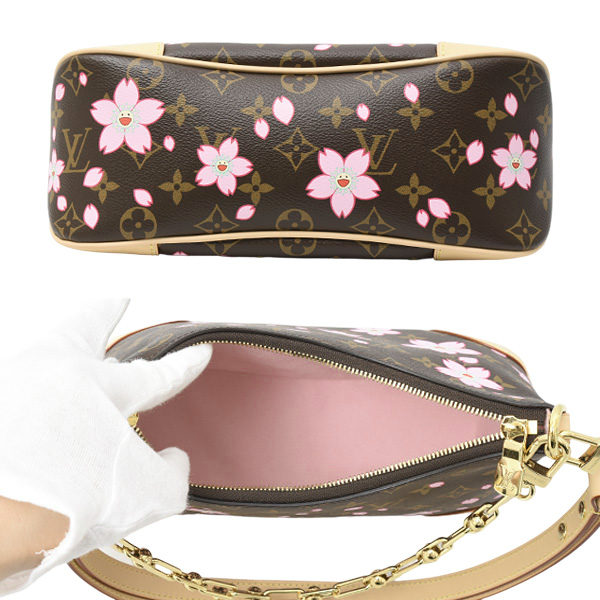 ルイヴィトン バッグ レディース ブーローニュPM モノグラム LV×TM チェリーブロッサム サクラブラウン Louis Vuitton M13265 未使用展示品